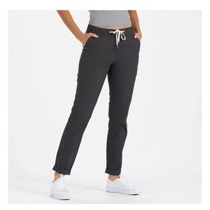 Vuori Womens Ripstop Pant Long Charcoal Gray